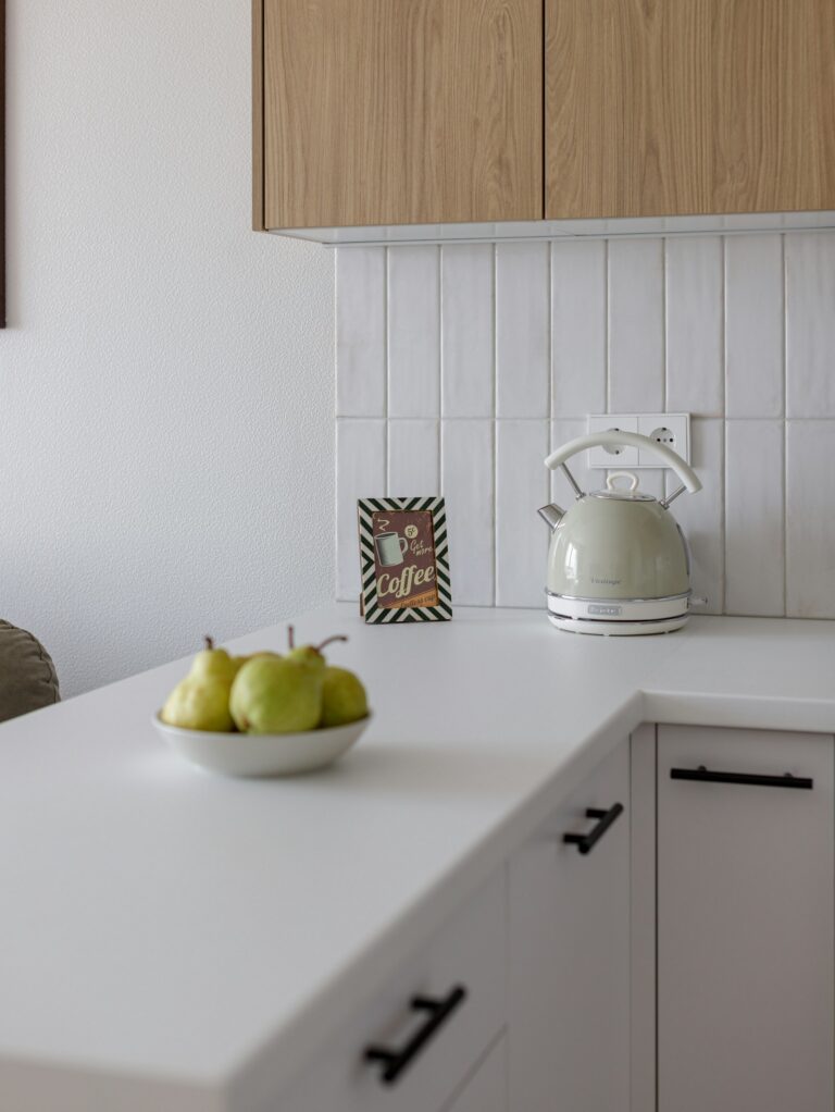 Fresh fruit on the kitchen counter
